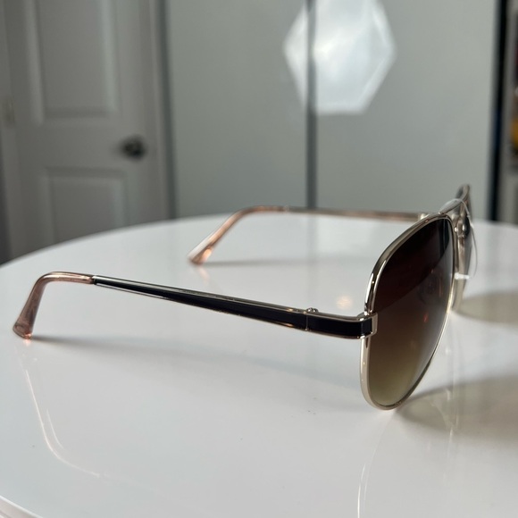 Juicy Couture Brown Heart Metal Frame Sunglasses NWOT - Picture 7 of 14